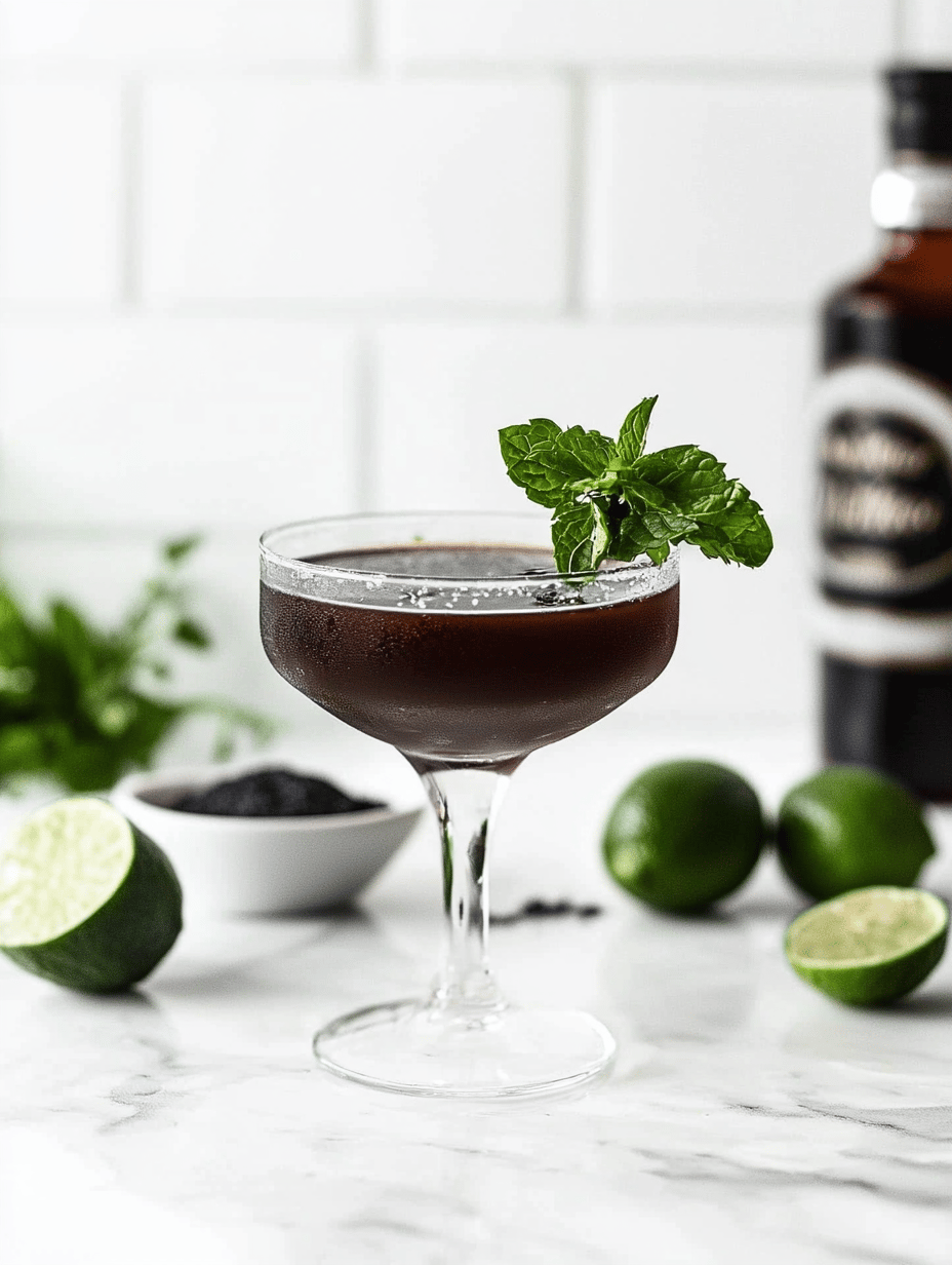 Enchant Your Night with a Spooky Black Magic Margarita