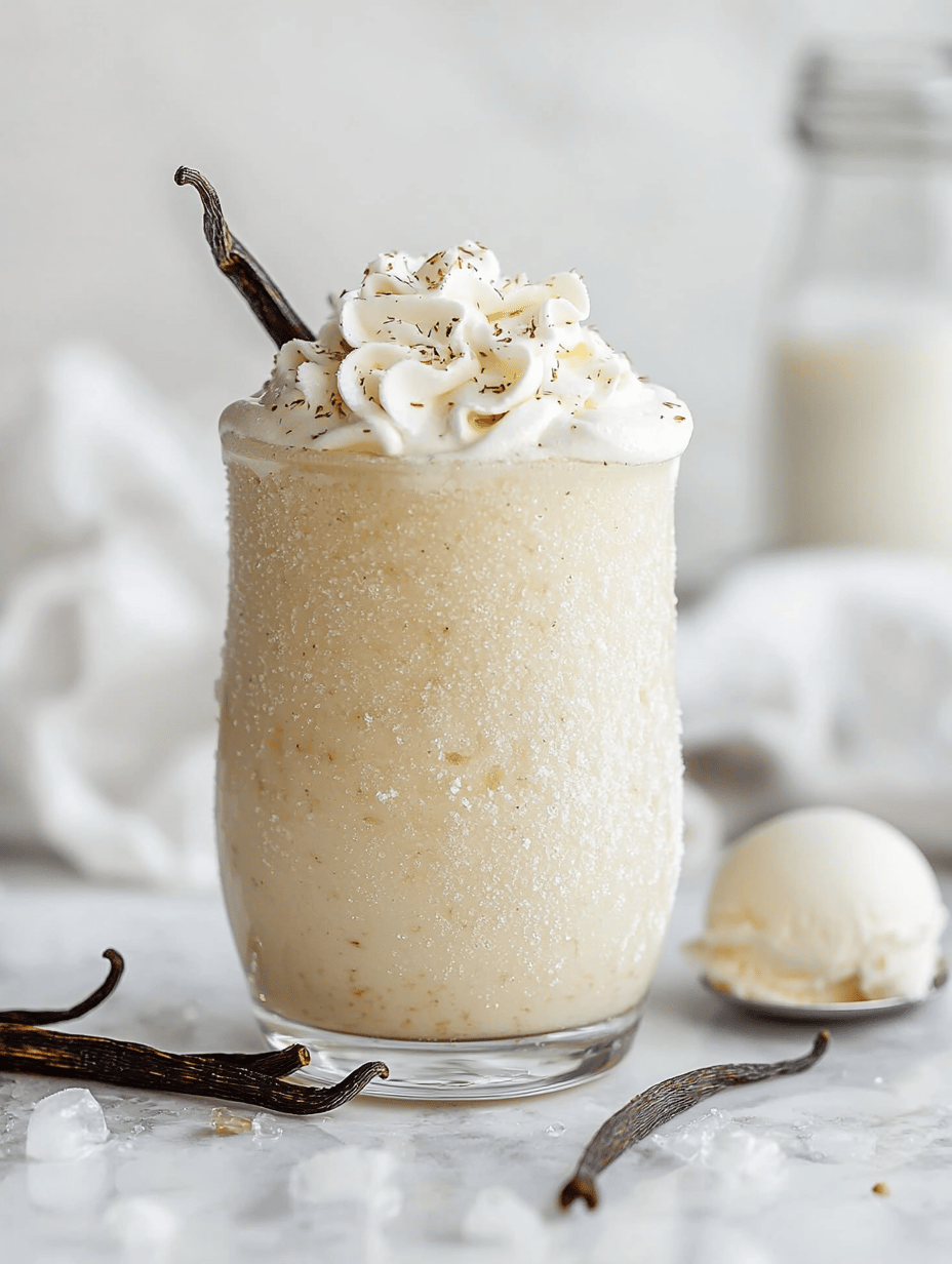 Chill Out with the Ultimate Vanilla Slushie: An Unexpected Winter Delight