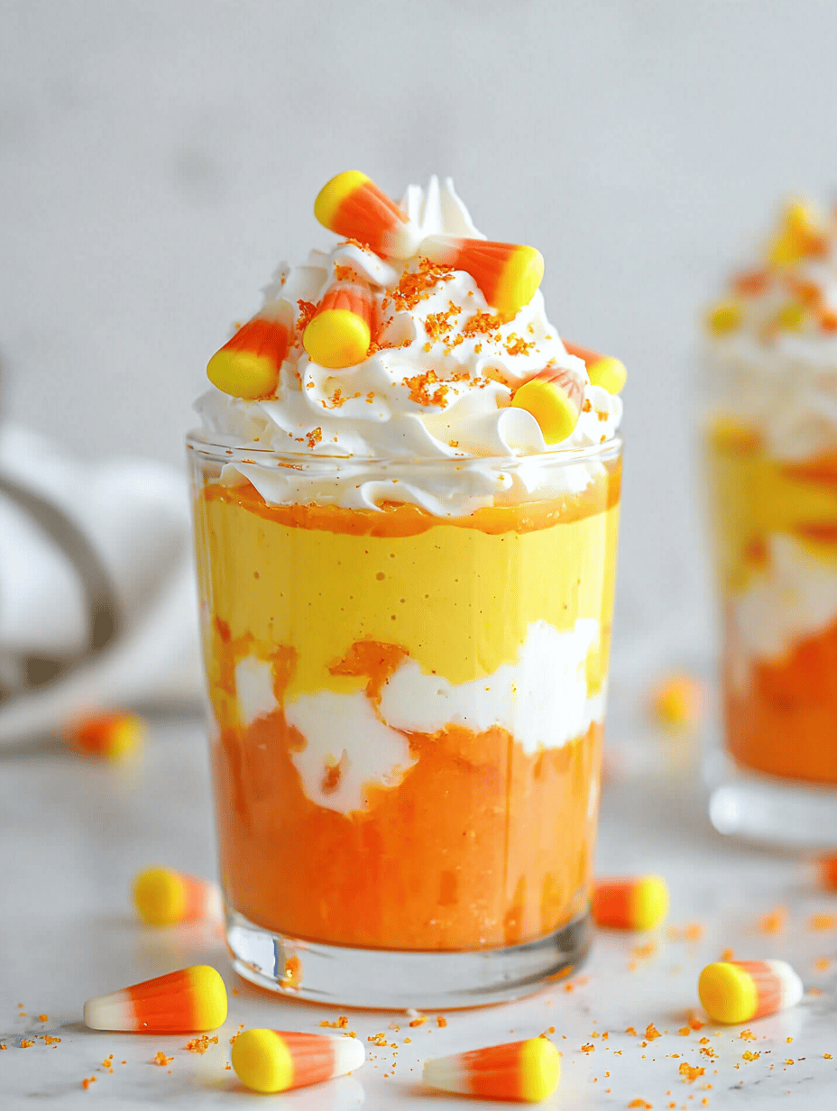 Spooky Sweetness: Halloween Candy Corn Parfaits You’ll Love