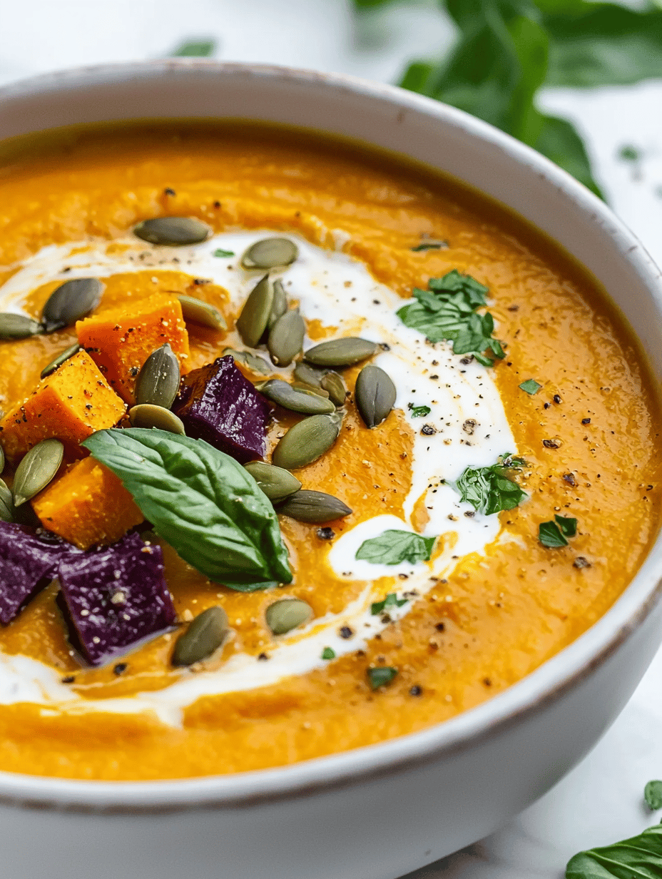 Autumn’s Secret: Roasted Butternut Squash Soup with a Twist